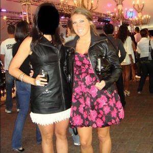 Rose Spaghetti Strap Dress